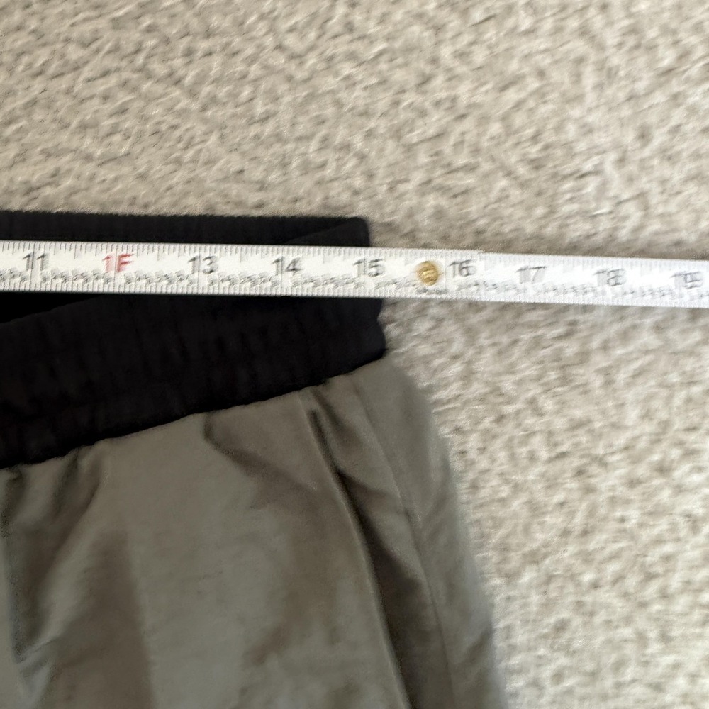 GFTD‎ LA Pants Gray Nylon Cargo Jogger Drawstring Pockets Streetwear - Picture 5 of 11